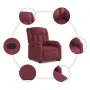 Sillón reclinable elevable tela rojo tinto de , Sillones - Ref: Foro24-3205319, Precio: 304,69 €, Descuento: %