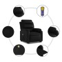Sillón reclinable de masaje de pie cuero artificial negro de , Sillones - Ref: Foro24-3205049, Precio: 346,74 €, Descuento: %