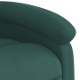 Sillón reclinable de masaje eléctrico terciopelo verde oscuro de , Sillones - Ref: Foro24-3204291, Precio: 248,32 €, Descuent...