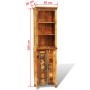 Estantería vintage de madera maciza reciclada en Librerías y estanterías | Comprar online en Foru.es