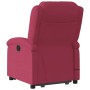 Sillón reclinable de masaje elevable terciopelo rojo tinto de , Sillones - Ref: Foro24-3204316, Precio: 307,33 €, Descuento: %
