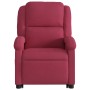 Sillón reclinable de masaje elevable terciopelo rojo tinto de , Sillones - Ref: Foro24-3204316, Precio: 307,33 €, Descuento: %