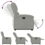 Sillón reclinable elevable terciopelo gris claro de , Sillones - Ref: Foro24-3204300, Precio: 299,27 €, Descuento: %
