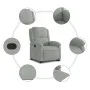 Sillón reclinable elevable terciopelo gris claro de , Sillones - Ref: Foro24-3204300, Precio: 299,27 €, Descuento: %