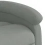 Sillón reclinable elevable terciopelo gris claro de , Sillones - Ref: Foro24-3204300, Precio: 299,27 €, Descuento: %