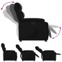 Sillón reclinable y elevable eléctrico cuero sintético negro de , Sillones - Ref: Foro24-3205056, Precio: 330,35 €, Descuento: %