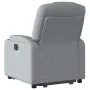 Hellgrauer, anhebbarer Liegesessel aus Stoff von , Sessel - Ref: Foro24-3204368, Preis: 290,19 €, Rabatt: %