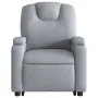 Hellgrauer, anhebbarer Liegesessel aus Stoff von , Sessel - Ref: Foro24-3204368, Preis: 290,19 €, Rabatt: %