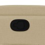 Sillón reclinable elevable de tela color crema de , Sillones - Ref: Foro24-3204377, Precio: 268,43 €, Descuento: %