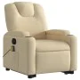 Silla de masaje reclinable de pie de tela color crema de , Sillones - Ref: Foro24-3204389, Precio: 324,11 €, Descuento: %