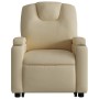 Silla de masaje reclinable de pie de tela color crema de , Sillones - Ref: Foro24-3204389, Precio: 290,73 €, Descuento: %
