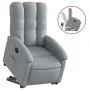 Sillón reclinable elevable de tela gris claro de , Sillones - Ref: Foro24-3204092, Precio: 272,09 €, Descuento: %
