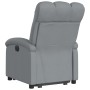 Sillón reclinable elevable de tela gris claro de , Sillones - Ref: Foro24-3204092, Precio: 254,80 €, Descuento: %
