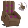 Silla de masaje reclinable de pie de tela marrón de , Sillones - Ref: Foro24-3204108, Precio: 306,59 €, Descuento: %