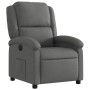 Sillón reclinable eléctrico de tela gris oscuro de , Sillones - Ref: Foro24-3204141, Precio: 262,73 €, Descuento: %