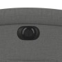 Sillón reclinable eléctrico de tela gris oscuro de , Sillones - Ref: Foro24-3204141, Precio: 262,73 €, Descuento: %