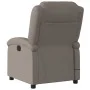 Sillón reclinable de masaje eléctrico tela gris taupe de , Sillones - Ref: Foro24-3204160, Precio: 258,79 €, Descuento: %