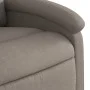 Sillón reclinable de masaje eléctrico tela gris taupe de , Sillones - Ref: Foro24-3204160, Precio: 258,79 €, Descuento: %