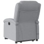 Sillón de masaje reclinable de pie de tela gris claro de , Sillones - Ref: Foro24-3204176, Precio: 276,34 €, Descuento: %
