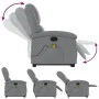 Sillón de masaje reclinable de pie de tela gris claro de , Sillones - Ref: Foro24-3204176, Precio: 293,73 €, Descuento: %