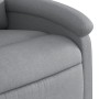 Sillón de masaje reclinable de pie de tela gris claro de , Sillones - Ref: Foro24-3204176, Precio: 276,34 €, Descuento: %