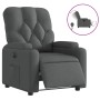 Sillón reclinable eléctrico de tela gris oscuro de , Sillones - Ref: Foro24-3204687, Precio: 234,33 €, Descuento: %