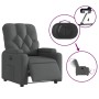 Sillón reclinable eléctrico de tela gris oscuro de , Sillones - Ref: Foro24-3204687, Precio: 234,33 €, Descuento: %