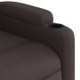 Sillón reclinable eléctrico tela marrón oscuro de , Sillones - Ref: Foro24-3204691, Precio: 237,87 €, Descuento: %