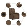 Brown Fabric Liftable Recliner by , Armchairs - Ref: Foro24-3204714, Price: 293,88 €, Discount: %