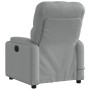Sillón reclinable de masaje eléctrico tela gris claro de , Sillones - Ref: Foro24-3204698, Precio: 297,68 €, Descuento: %