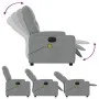 Sillón reclinable de masaje eléctrico tela gris claro de , Sillones - Ref: Foro24-3204698, Precio: 309,97 €, Descuento: %