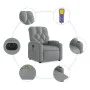 Sillón reclinable de masaje eléctrico tela gris claro de , Sillones - Ref: Foro24-3204698, Precio: 309,97 €, Descuento: %