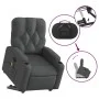 Silla de masaje reclinable de pie de tela gris oscuro de , Sillones - Ref: Foro24-3204723, Precio: 349,61 €, Descuento: %