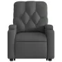 Silla de masaje reclinable de pie de tela gris oscuro de , Sillones - Ref: Foro24-3204723, Precio: 349,61 €, Descuento: %