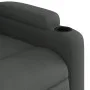Silla de masaje reclinable de pie de tela gris oscuro de , Sillones - Ref: Foro24-3204723, Precio: 349,61 €, Descuento: %