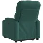 Sillón eléctrico reclinable elevable de tela verde oscuro de , Sillones - Ref: Foro24-3204740, Precio: 333,00 €, Descuento: %