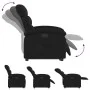 Sillón eléctrico reclinable elevable de tela negro de , Sillones - Ref: Foro24-3204004, Precio: 321,81 €, Descuento: %