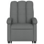 Sillón eléctrico reclinable elevable de tela gris oscuro de , Sillones - Ref: Foro24-3204117, Precio: 312,41 €, Descuento: %