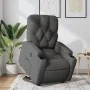 Sillón eléctrico reclinable elevable de tela gris oscuro de , Sillones - Ref: Foro24-3204735, Precio: 326,23 €, Descuento: %