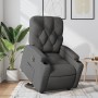 Sillón eléctrico reclinable elevable de tela gris oscuro de , Sillones - Ref: Foro24-3204735, Precio: 300,87 €, Descuento: %