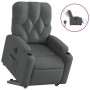 Sillón eléctrico reclinable elevable de tela gris oscuro de , Sillones - Ref: Foro24-3204735, Precio: 300,87 €, Descuento: %