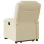 Sillón eléctrico reclinable elevable de tela color crema de , Sillones - Ref: Foro24-3204197, Precio: 328,09 €, Descuento: %