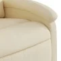 Sillón eléctrico reclinable elevable de tela color crema de , Sillones - Ref: Foro24-3204197, Precio: 328,09 €, Descuento: %