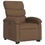Sillón eléctrico reclinable elevable de tela marrón de , Sillones - Ref: Foro24-3204006, Precio: 323,45 €, Descuento: %