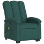 Sillón masaje eléctrico reclinable elevable tela verde oscuro de , Sillones - Ref: Foro24-3204134, Precio: 323,61 €, Descuent...
