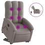 Sillón de masaje eléctrico reclinable elevable tela taupé de , Sillones - Ref: Foro24-3204136, Precio: 330,87 €, Descuento: %