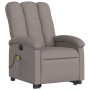 Sillón de masaje eléctrico reclinable elevable tela taupé de , Sillones - Ref: Foro24-3204136, Precio: 330,87 €, Descuento: %