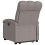 Sillón de masaje eléctrico reclinable elevable tela taupé de , Sillones - Ref: Foro24-3204136, Precio: 330,87 €, Descuento: %