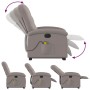 Sillón de masaje eléctrico reclinable elevable tela taupé de , Sillones - Ref: Foro24-3204136, Precio: 330,87 €, Descuento: %