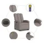 Sillón de masaje eléctrico reclinable elevable tela taupé de , Sillones - Ref: Foro24-3204136, Precio: 355,41 €, Descuento: %